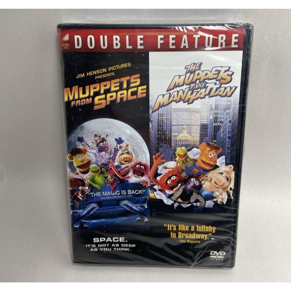 Muppets From Space & The Muppets Take Manhattan DVDs New Sealed